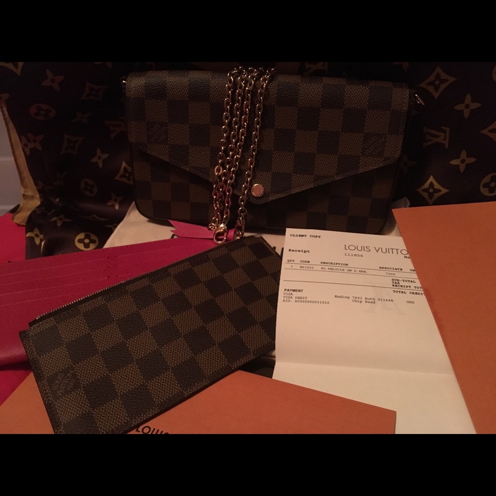 🚦SOLD via ♏️🚦💯Authentic Louis Vuitton Felicie